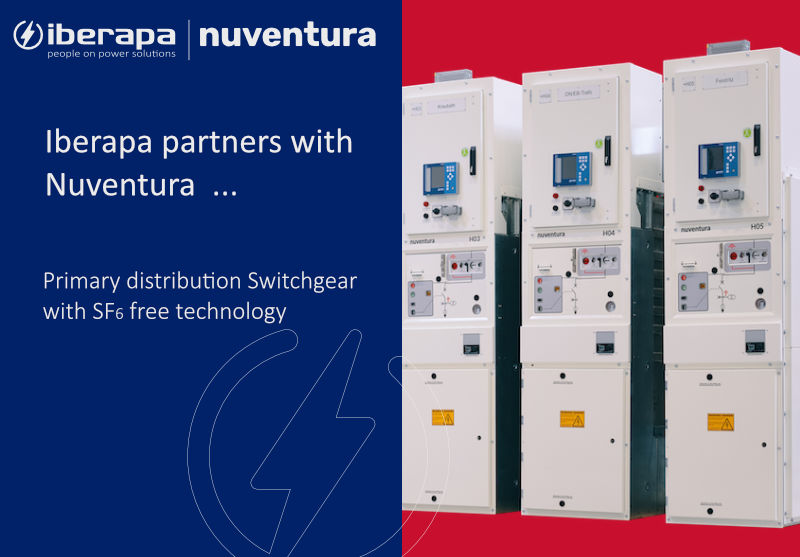 Nuventura and Iberapa enter into partnership to bring SF6-free switchgear to Spain